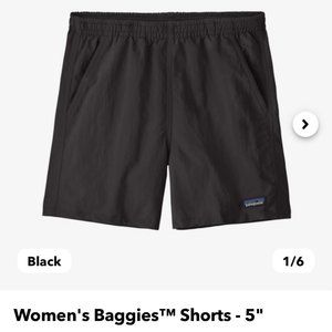 Women's Baggies Shorts - 5" Patagonia SIZE L